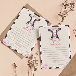 Tarjeta de nota de cápsula del tiempo del cumpleañ