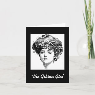 Tarjeta de nota de Chica Gibson