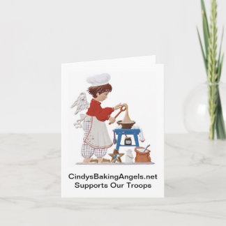 Tarjeta de nota de Cindy's Baking Angels
