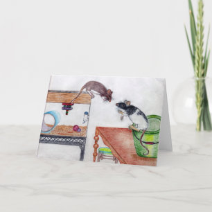 Tarjeta de nota de correo molly 4