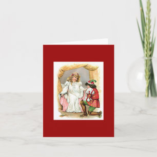 Tarjeta de nota de cuento de hadas