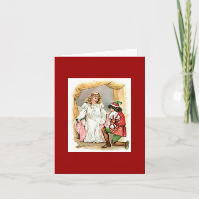 Tarjeta de nota de cuento de hadas (Anverso)