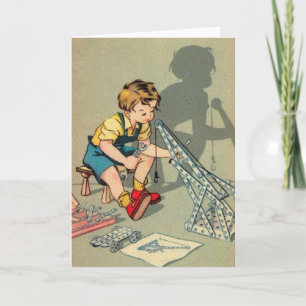 Tarjeta de nota de cumpleaños feliz