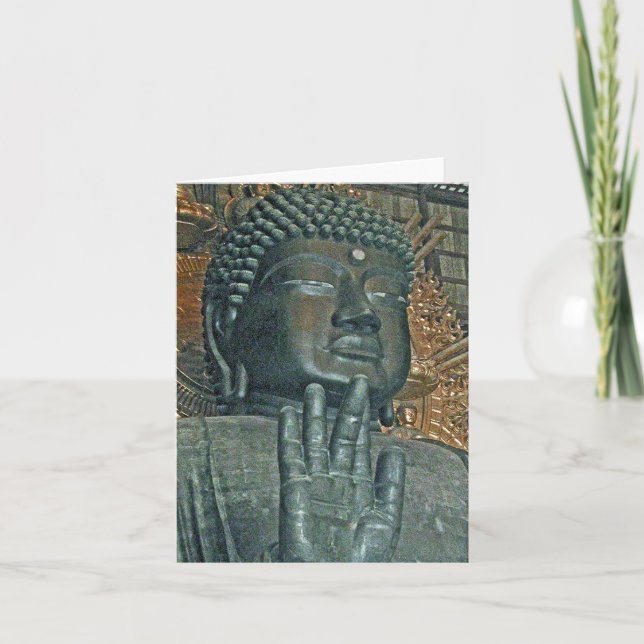Tarjeta de nota de Daibutsu (Anverso)