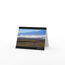 Tarjeta de nota de Death Valley