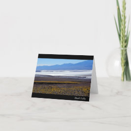 Tarjeta de nota de Death Valley
