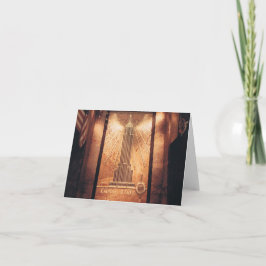 Tarjeta de nota de Empire State