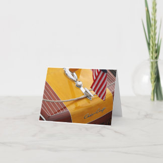 Tarjeta de nota de encargo del arte de Chris