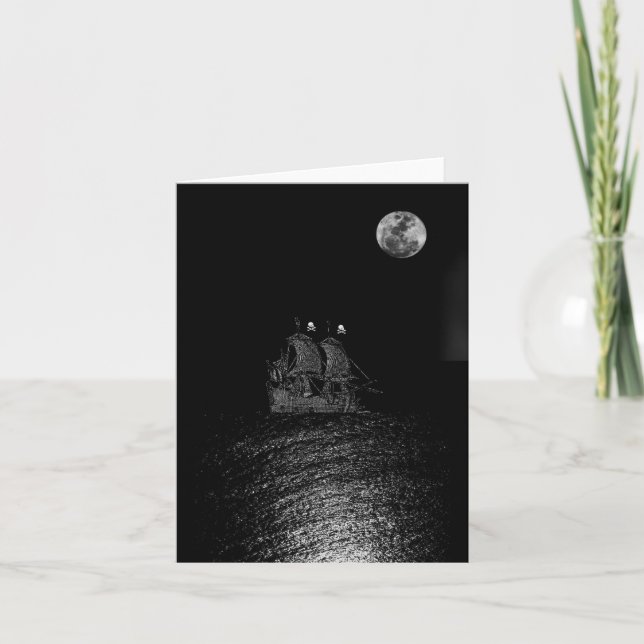 Tarjeta de nota de envío pirata (Anverso)