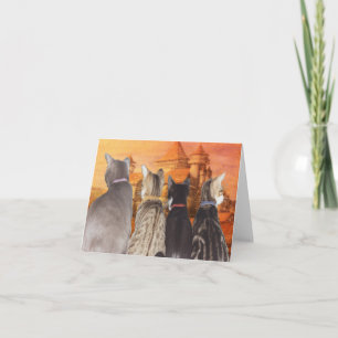 Tarjeta de nota de FAIRY TALE CATS