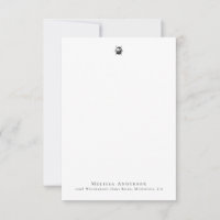 Tarjeta de nota de fallo de lápiz de personalizado