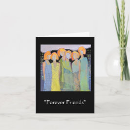 Tarjeta de nota de "Forever Friends"