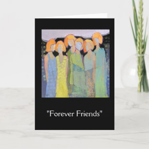 Tarjeta de nota de "Forever Friends"