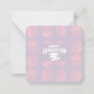 Tarjeta de nota de graduación: