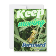 Tarjeta de nota de Grasshopper