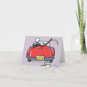 Tarjeta de nota de Green Weenii "La muerte toma va