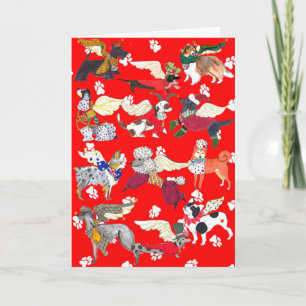 Tarjeta de nota de Gulliver's An "All Dogs Are Ang