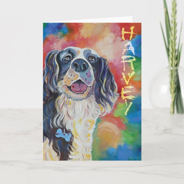 Tarjeta de nota de Harvey (Anverso)