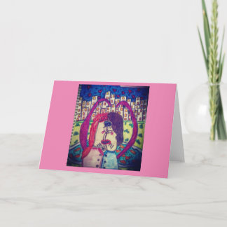 Tarjeta de nota de Heart Kissful por: Katie Yonker