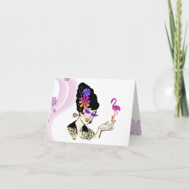 Tarjeta de nota de Hon