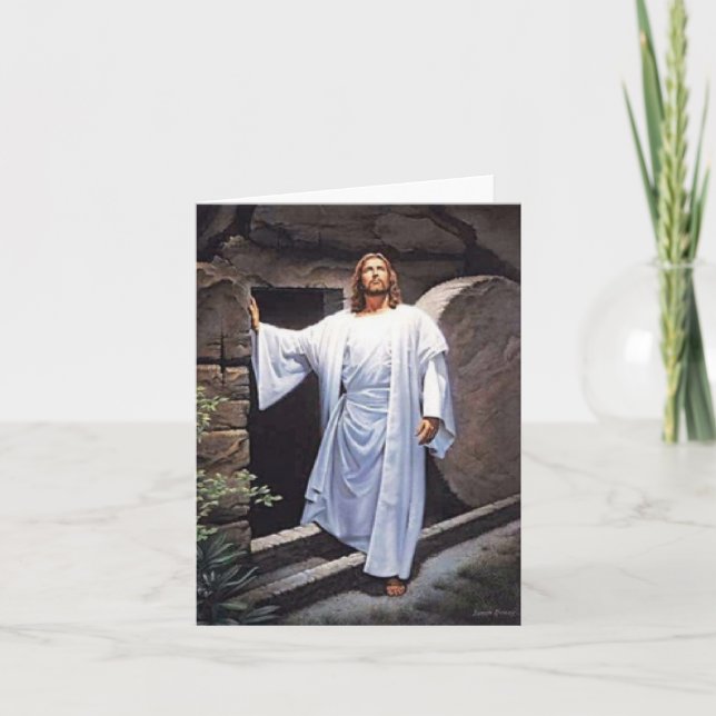 tarjeta de nota de Jesús (Anverso)