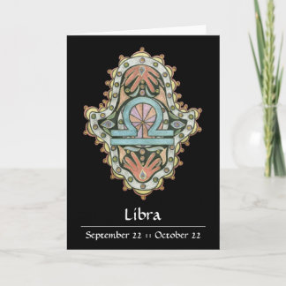 Tarjeta de nota de Khamsa del libra