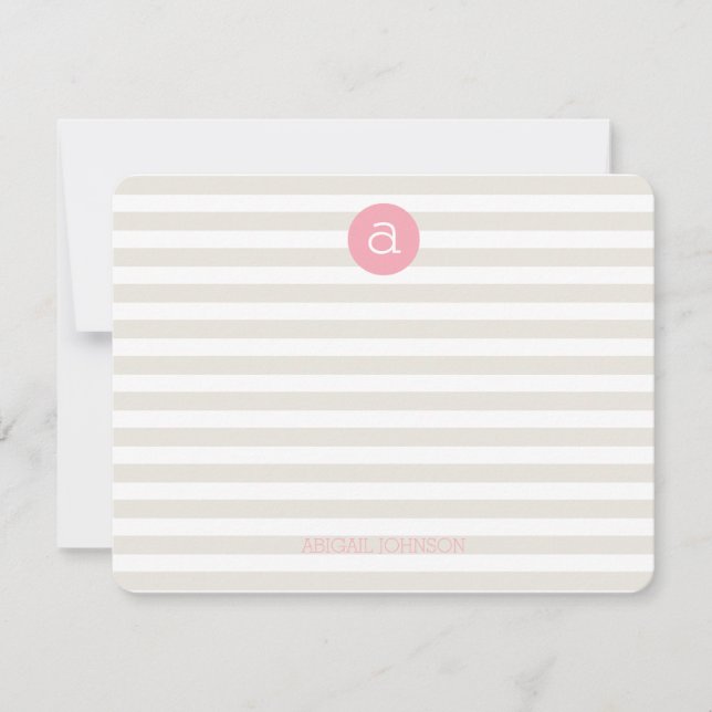Tarjeta de nota de la estadística personalizada in (Anverso)