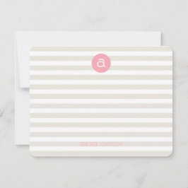 Tarjeta de nota de la estadística personalizada in
