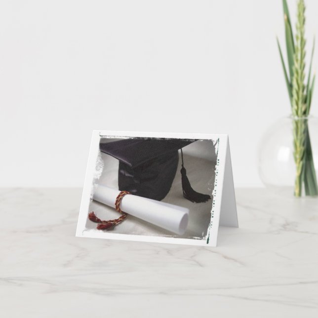 Tarjeta de nota de la graduación (Anverso)