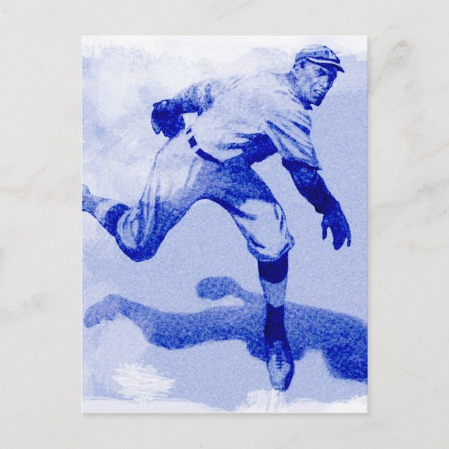 Tarjeta de nota de la jarra del béisbol del (Anverso)