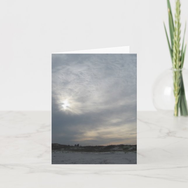 Tarjeta de nota de la "soledad dulce" - (Anverso)