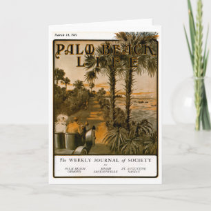 Tarjeta de nota de la vida #17 del Palm Beach