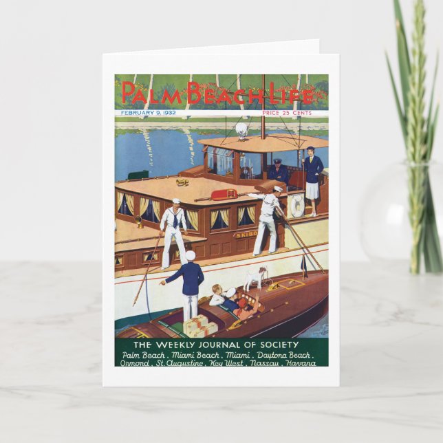 Tarjeta de nota de la vida #6 del Palm Beach (Anverso)