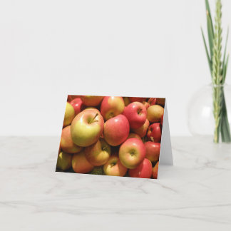 Tarjeta de nota de las manzanas de Pennsylvania