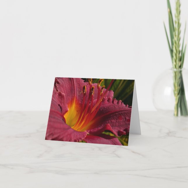Tarjeta de nota de Lilly Day (Anverso)