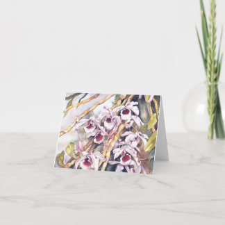 Tarjeta de nota de los Dendrobiums 2,95