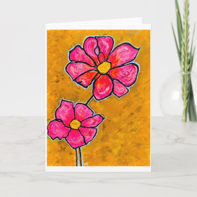 Tarjeta de nota de los mejores amigos (Anverso)