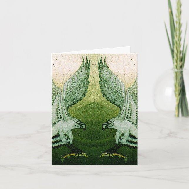 Tarjeta de nota de los Ospreys (Anverso)