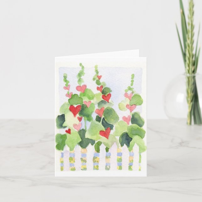Tarjeta de nota de Love Grows (Anverso)