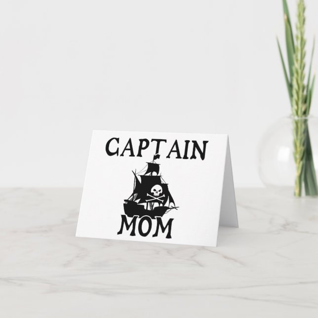 Tarjeta de nota de mamá del capitán (Anverso)
