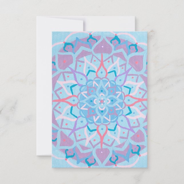 Tarjeta de nota de Mandala (Anverso)