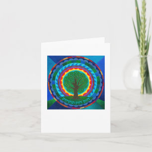 Tarjeta de nota de mandala de celebración