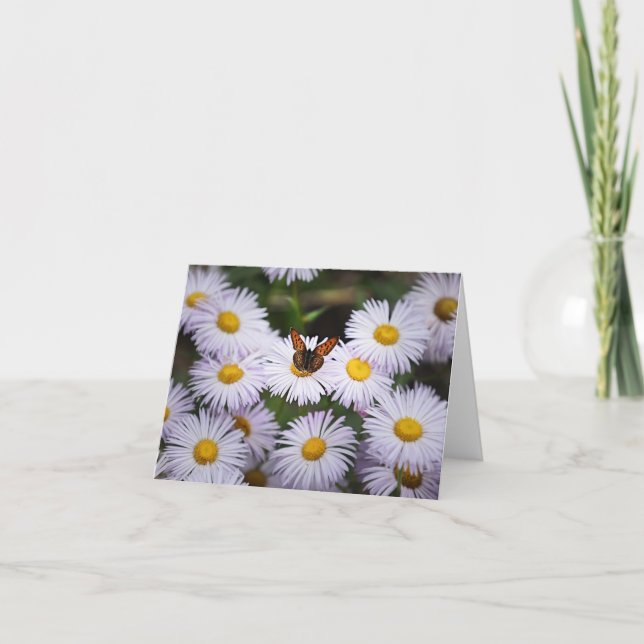 Tarjeta de nota de mariposa (Anverso)