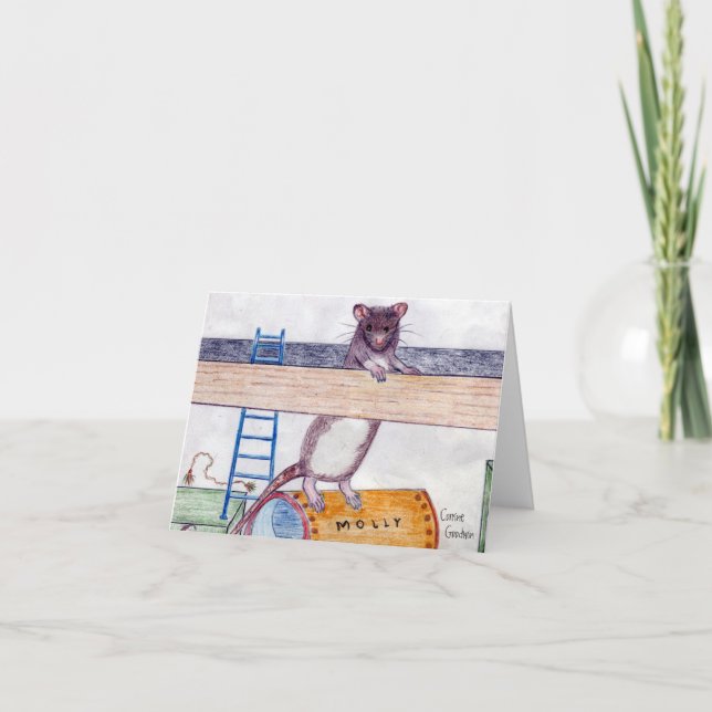 Tarjeta de nota de moldeo de buzón 3 (Anverso)