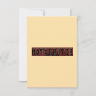 Tarjeta de nota de MOTOGRATER