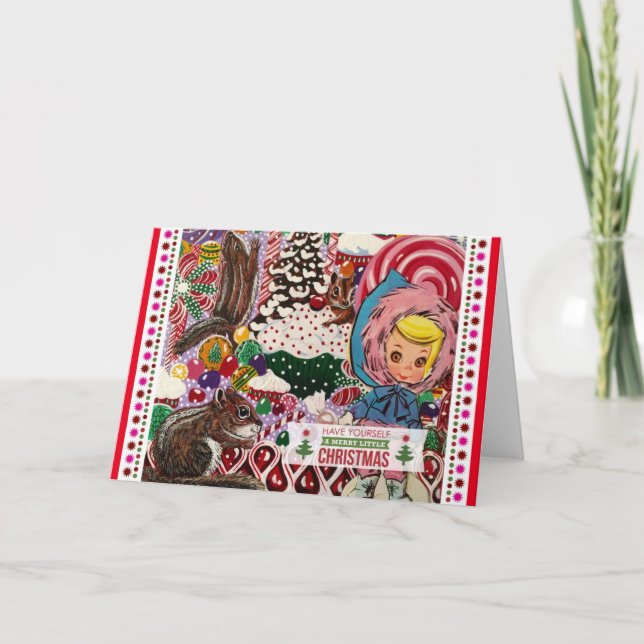 Tarjeta de nota de Ms. Suzy Ski & Chip Fun (Anverso)
