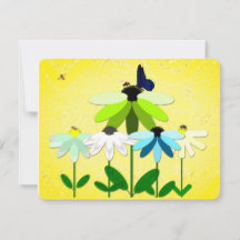 Tarjeta de nota de naturaleza