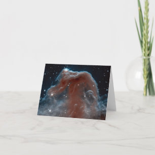 Tarjeta de nota de nebulosa Cabeza de Caballo