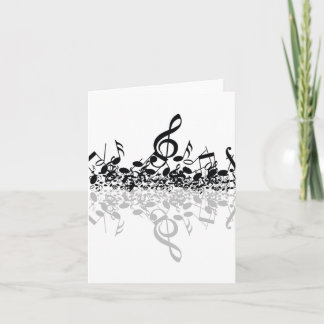 Tarjeta de nota de notas de nothin' but Treble Bla