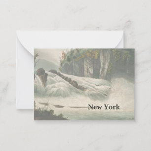 Tarjeta de nota de Nueva York